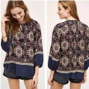 Anthropologie 1.1.TYLHO Kay Peasant Top